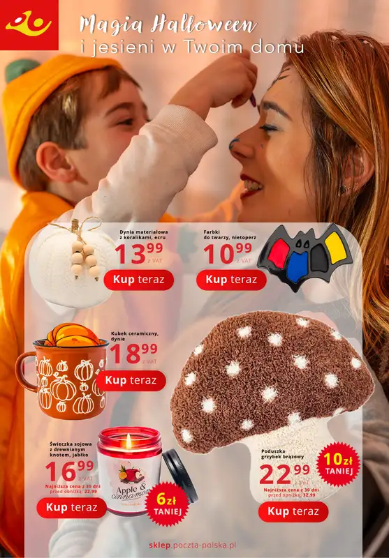 Poczta Polska - gazetka promocyjna Gazetka od poniedziałku 06.10 do niedzieli 19.10 - strona 8