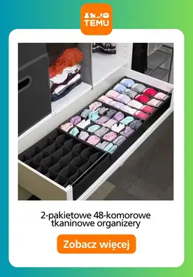 Temu - gazetka promocyjna Przechowywanie i organizacja od piątku 03.10  - strona 9 Temu - gazetka promocyjna Przechowywanie i organizacja od piątku 03.10  - strona 9