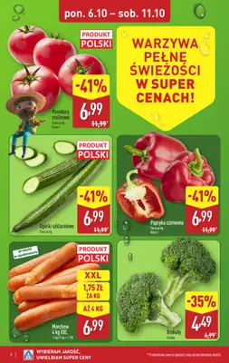 Aldi - gazetka promocyjna Pełny katalog! od poniedziałku 06.10 do soboty 11.10 - strona 2
