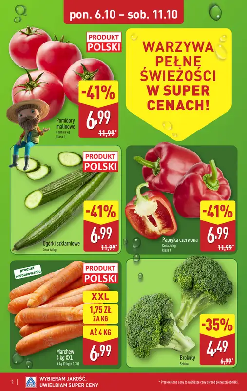 Aldi - gazetka promocyjna Pełny katalog! od poniedziałku 06.10 do soboty 11.10 - strona 2