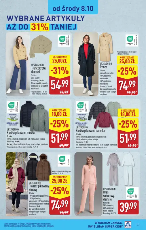 Aldi - gazetka promocyjna Pełny katalog! od poniedziałku 06.10 do soboty 11.10 - strona 23