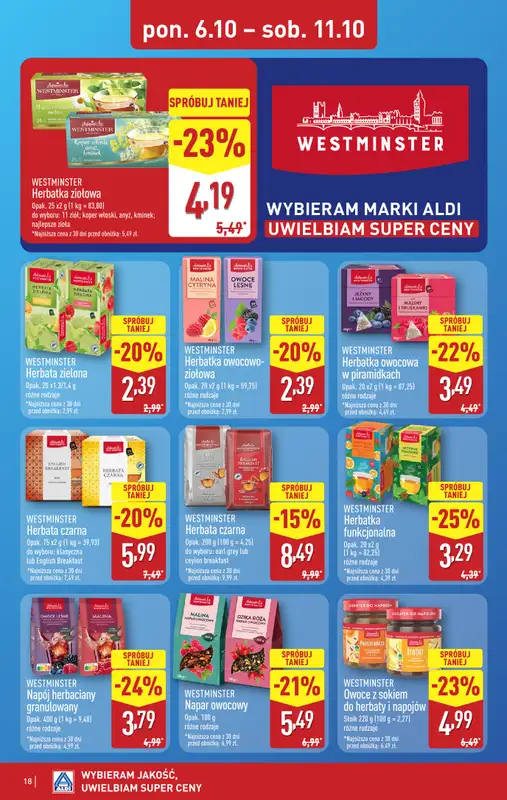 Aldi - gazetka promocyjna Pełny katalog! od poniedziałku 06.10 do soboty 11.10 - strona 18