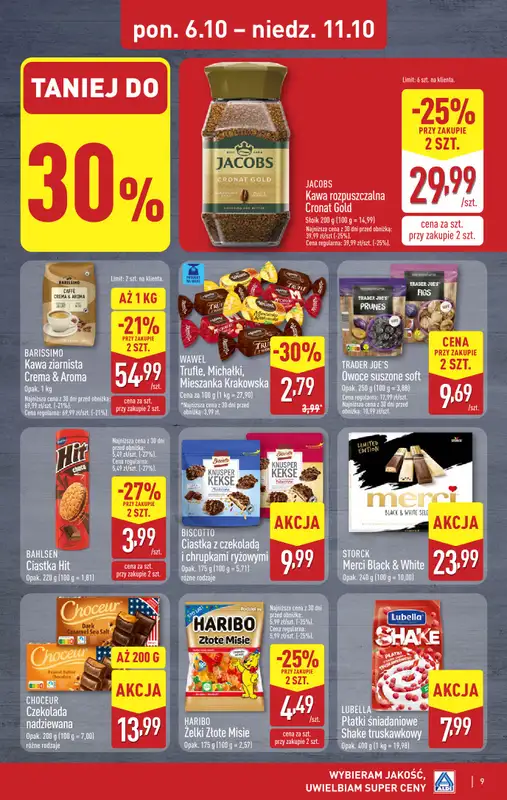 Aldi - gazetka promocyjna Pełny katalog! od poniedziałku 06.10 do soboty 11.10 - strona 9