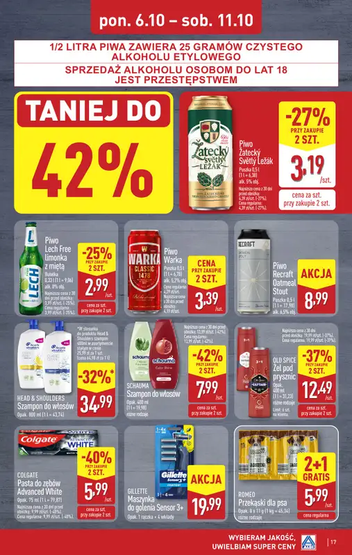 Aldi - gazetka promocyjna Pełny katalog! od poniedziałku 06.10 do soboty 11.10 - strona 17