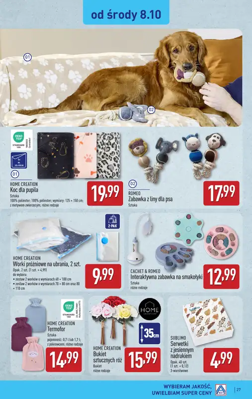Aldi - gazetka promocyjna Pełny katalog! od poniedziałku 06.10 do soboty 11.10 - strona 27