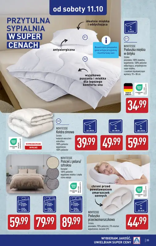 Aldi - gazetka promocyjna Pełny katalog! od poniedziałku 06.10 do soboty 11.10 - strona 35