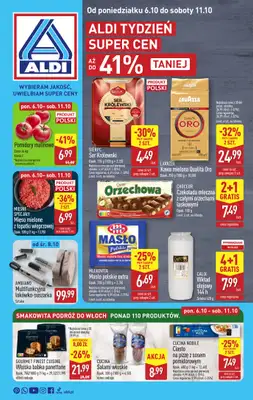 Aldi - gazetka promocyjna Pełny katalog! od poniedziałku 06.10 do soboty 11.10