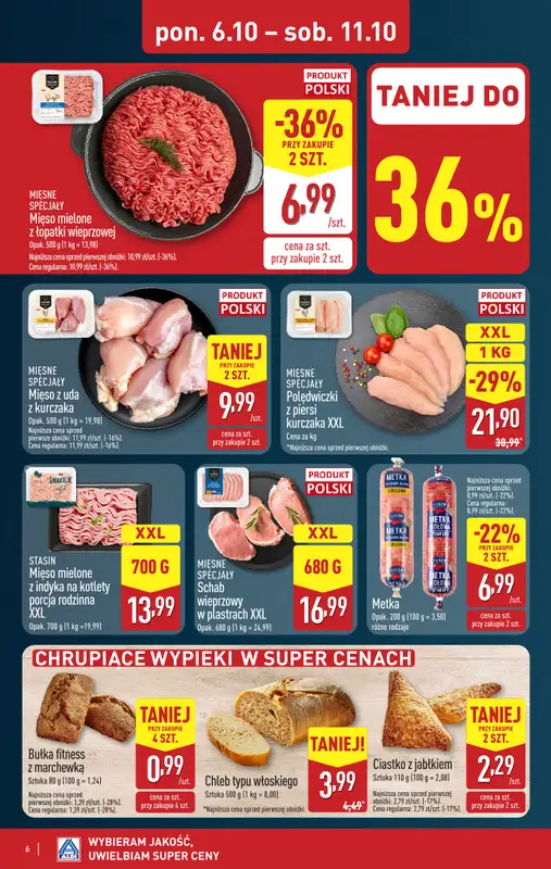 Aldi - gazetka promocyjna Pełny katalog! od poniedziałku 06.10 do soboty 11.10 - strona 6