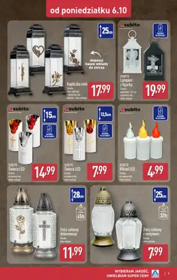 Aldi - gazetka promocyjna Światełko pamięci od poniedziałku 06.10 do soboty 11.10 - strona 3
