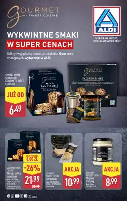 Aldi - gazetka promocyjna Wykwintne smaki w super cenie! od poniedziałku 06.10 do soboty 11.10