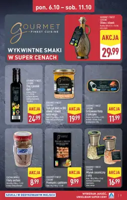 Aldi - gazetka promocyjna Wykwintne smaki w super cenie! od poniedziałku 06.10 do soboty 11.10 - strona 3