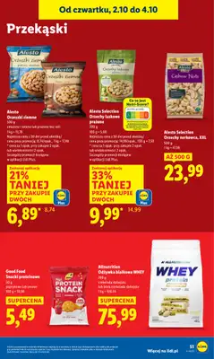 Lidl - gazetka promocyjna Oferta od czwartku od czwartku 02.10 do soboty 04.10 - strona 57