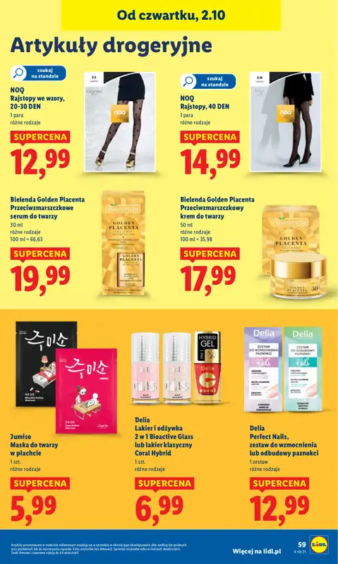 Lidl - gazetka promocyjna Oferta od czwartku od czwartku 02.10 do soboty 04.10 - strona 67