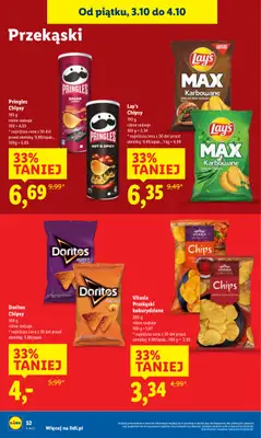 Lidl - gazetka promocyjna Oferta od czwartku od czwartku 02.10 do soboty 04.10 - strona 58