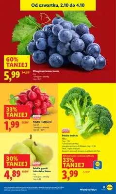 Lidl - gazetka promocyjna Oferta od czwartku od czwartku 02.10 do soboty 04.10 - strona 21
