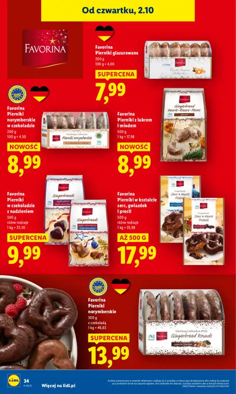 Lidl - gazetka promocyjna Oferta od czwartku od czwartku 02.10 do soboty 04.10 - strona 38