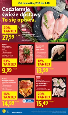 Lidl - gazetka promocyjna Oferta od czwartku od czwartku 02.10 do soboty 04.10 - strona 28