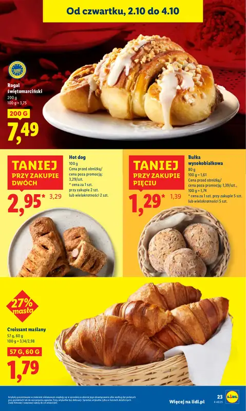 Lidl - gazetka promocyjna Oferta od czwartku od czwartku 02.10 do soboty 04.10 - strona 27