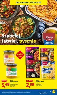 Lidl - gazetka promocyjna Oferta od czwartku od czwartku 02.10 do soboty 04.10 - strona 33