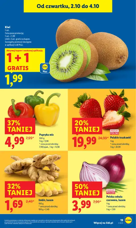 Lidl - gazetka promocyjna Oferta od czwartku od czwartku 02.10 do soboty 04.10 - strona 23