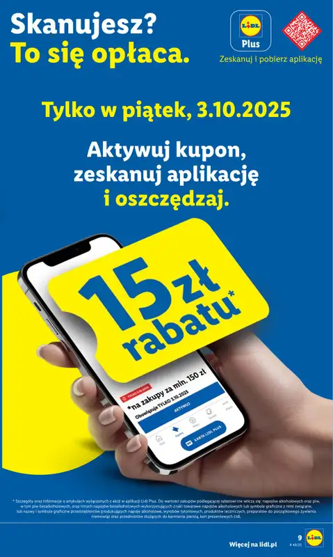 Lidl - gazetka promocyjna Oferta od czwartku od czwartku 02.10 do soboty 04.10 - strona 9
