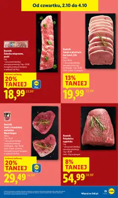Lidl - gazetka promocyjna Oferta od czwartku od czwartku 02.10 do soboty 04.10 - strona 29