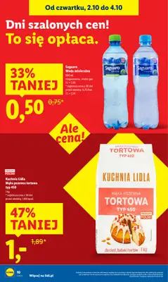 Lidl - gazetka promocyjna Oferta od czwartku od czwartku 02.10 do soboty 04.10 - strona 10