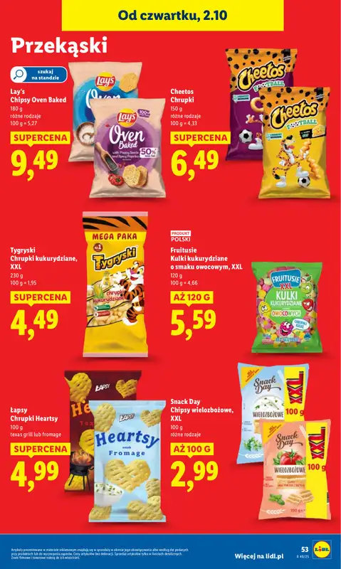 Lidl - gazetka promocyjna Oferta od czwartku od czwartku 02.10 do soboty 04.10 - strona 59