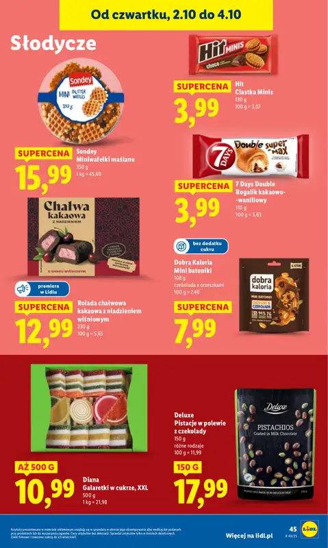 Lidl - gazetka promocyjna Oferta od czwartku od czwartku 02.10 do soboty 04.10 - strona 49