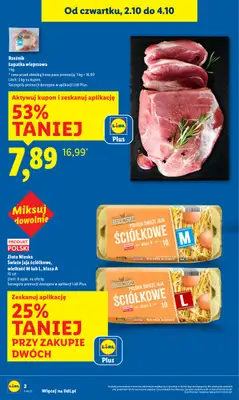 Lidl - gazetka promocyjna Oferta od czwartku od czwartku 02.10 do soboty 04.10 - strona 4