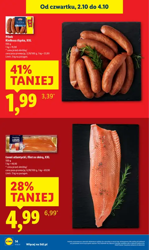 Lidl - gazetka promocyjna Oferta od czwartku od czwartku 02.10 do soboty 04.10 - strona 12