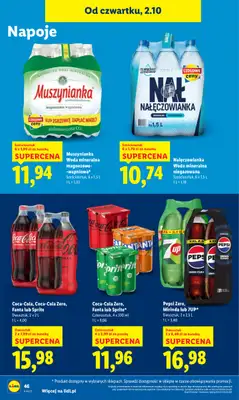 Lidl - gazetka promocyjna Oferta od czwartku od czwartku 02.10 do soboty 04.10 - strona 50