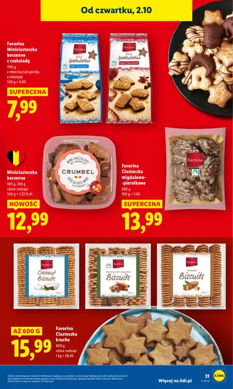 Lidl - gazetka promocyjna Oferta od czwartku od czwartku 02.10 do soboty 04.10 - strona 35
