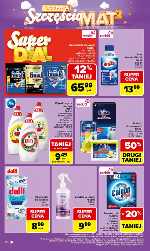 Carrefour - gazetka promocyjna Gazetka Carrefour od poniedziałku od poniedziałku 06.10 do soboty 11.10 - strona 50