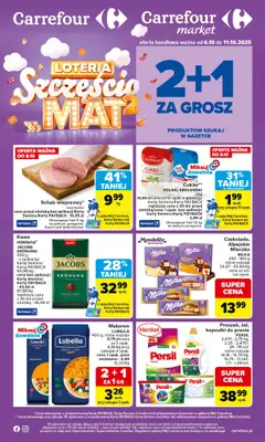 Carrefour - gazetka promocyjna Gazetka Carrefour od poniedziałku od poniedziałku 06.10 do soboty 11.10 Carrefour - gazetka promocyjna Gazetka Carrefour od poniedziałku od poniedziałku 06.10 do soboty 11.10
