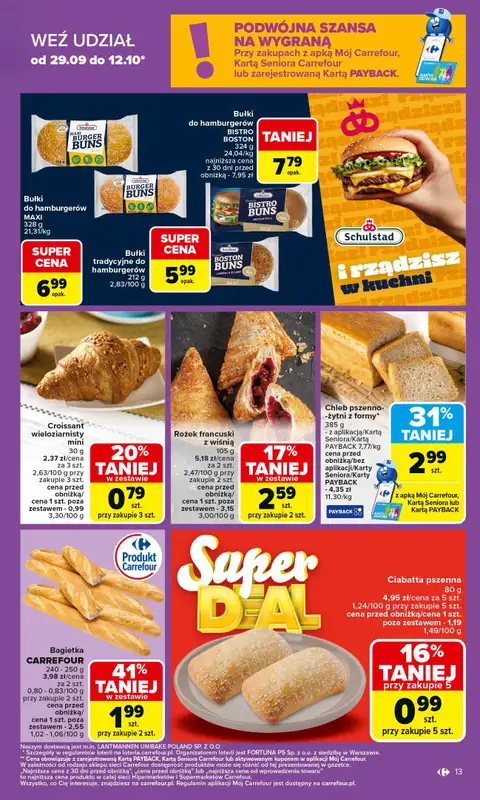 Carrefour - gazetka promocyjna Gazetka Carrefour od poniedziałku od poniedziałku 06.10 do soboty 11.10 - strona 13