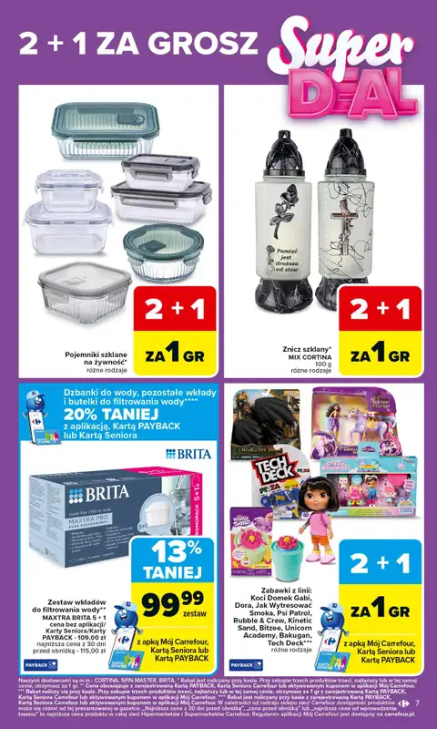Carrefour Market - gazetka promocyjna Gazetka Carrefour Market od poniedziałku od poniedziałku 06.10 do soboty 11.10 - strona 7