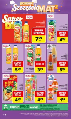 Carrefour Market - gazetka promocyjna Gazetka Carrefour Market od poniedziałku od poniedziałku 06.10 do soboty 11.10 - strona 38 Carrefour Market - gazetka promocyjna Gazetka Carrefour Market od poniedziałku od poniedziałku 06.10 do soboty 11.10 - strona 38
