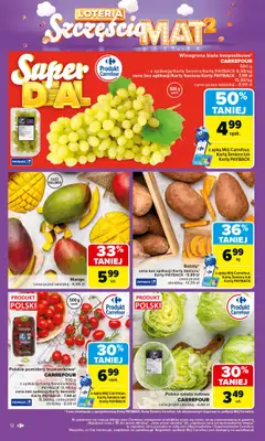 Carrefour Market - gazetka promocyjna Gazetka Carrefour Market od poniedziałku od poniedziałku 06.10 do soboty 11.10 - strona 12 Carrefour Market - gazetka promocyjna Gazetka Carrefour Market od poniedziałku od poniedziałku 06.10 do soboty 11.10 - strona 12