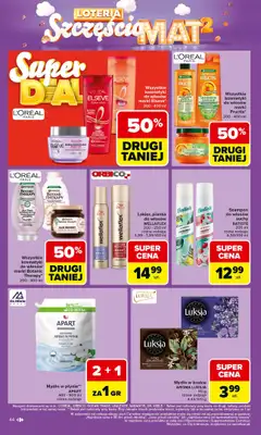 Carrefour Market - gazetka promocyjna Gazetka Carrefour Market od poniedziałku od poniedziałku 06.10 do soboty 11.10 - strona 44 Carrefour Market - gazetka promocyjna Gazetka Carrefour Market od poniedziałku od poniedziałku 06.10 do soboty 11.10 - strona 44