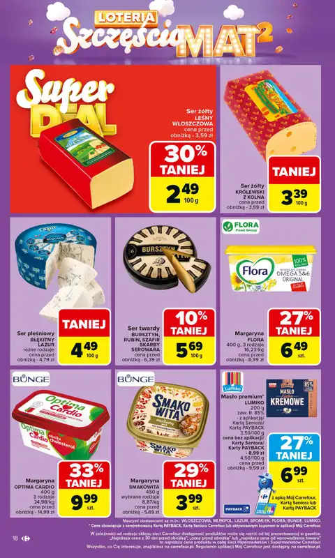 Carrefour Market - gazetka promocyjna Gazetka Carrefour Market od poniedziałku od poniedziałku 06.10 do soboty 11.10 - strona 18