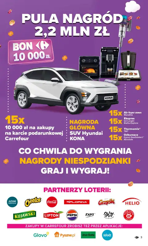 Carrefour Market - gazetka promocyjna Gazetka Carrefour Market od poniedziałku od poniedziałku 06.10 do soboty 11.10 - strona 3