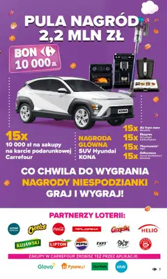 Carrefour Market - gazetka promocyjna Gazetka Carrefour Market od poniedziałku od poniedziałku 06.10 do soboty 11.10 - strona 3 Carrefour Market - gazetka promocyjna Gazetka Carrefour Market od poniedziałku od poniedziałku 06.10 do soboty 11.10 - strona 3