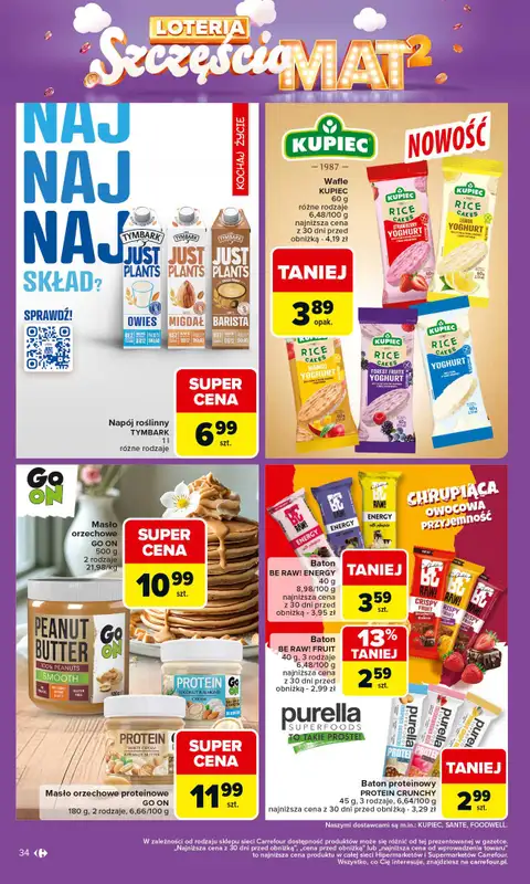 Carrefour Market - gazetka promocyjna Gazetka Carrefour Market od poniedziałku od poniedziałku 06.10 do soboty 11.10 - strona 34