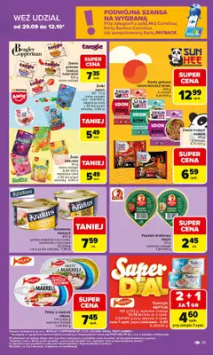 Carrefour Market - gazetka promocyjna Gazetka Carrefour Market od poniedziałku od poniedziałku 06.10 do soboty 11.10 - strona 35 Carrefour Market - gazetka promocyjna Gazetka Carrefour Market od poniedziałku od poniedziałku 06.10 do soboty 11.10 - strona 35