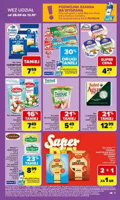Carrefour Market - gazetka promocyjna Gazetka Carrefour Market od poniedziałku od poniedziałku 06.10 do soboty 11.10 - strona 19 Carrefour Market - gazetka promocyjna Gazetka Carrefour Market od poniedziałku od poniedziałku 06.10 do soboty 11.10 - strona 19