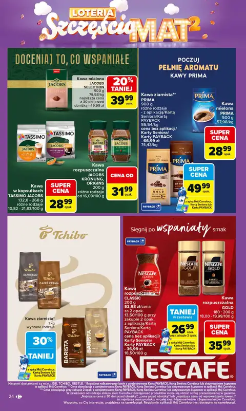 Carrefour Market - gazetka promocyjna Gazetka Carrefour Market od poniedziałku od poniedziałku 06.10 do soboty 11.10 - strona 24