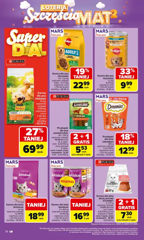 Carrefour Market - gazetka promocyjna Gazetka Carrefour Market od poniedziałku od poniedziałku 06.10 do soboty 11.10 - strona 36