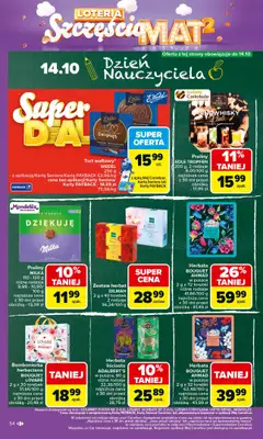 Carrefour Market - gazetka promocyjna Gazetka Carrefour Market od poniedziałku od poniedziałku 06.10 do soboty 11.10 - strona 54 Carrefour Market - gazetka promocyjna Gazetka Carrefour Market od poniedziałku od poniedziałku 06.10 do soboty 11.10 - strona 54