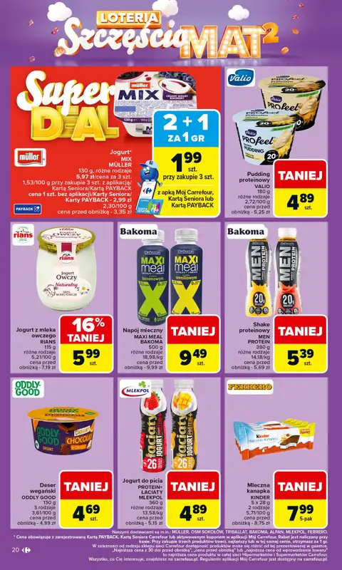Carrefour Market - gazetka promocyjna Gazetka Carrefour Market od poniedziałku od poniedziałku 06.10 do soboty 11.10 - strona 20